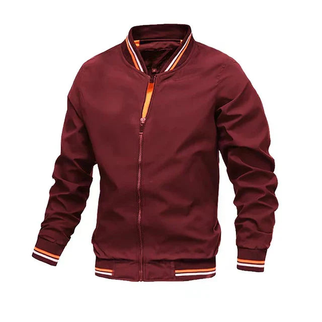 Carl - Stylish Windproof Jacket-Red