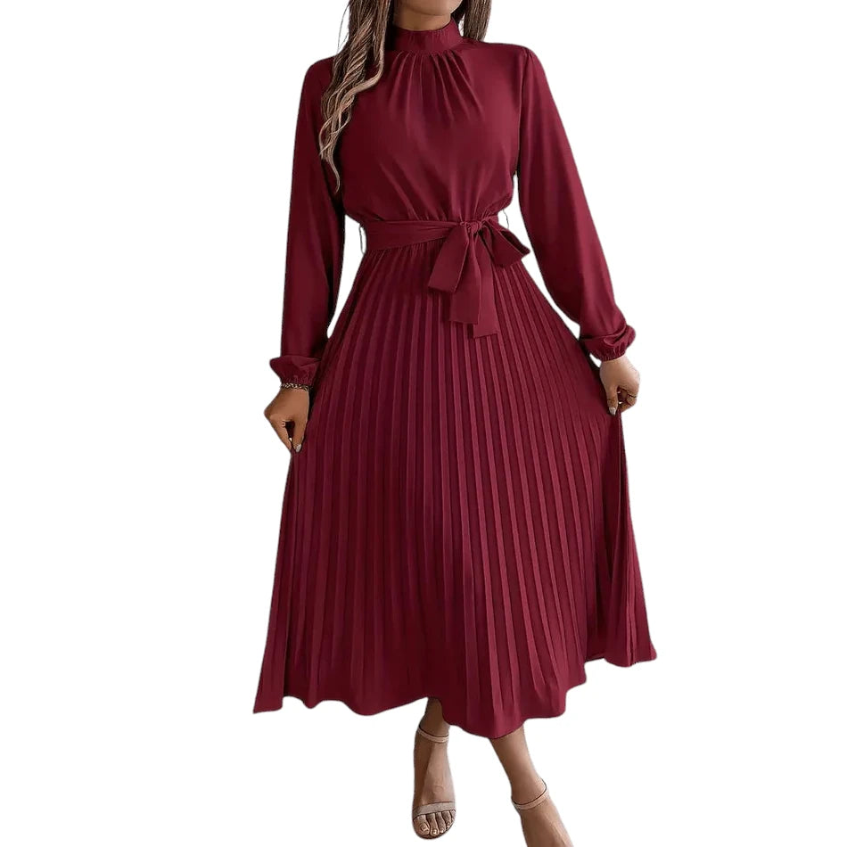 Cheryl - Occasional Maxi Dress Bordeaux Red