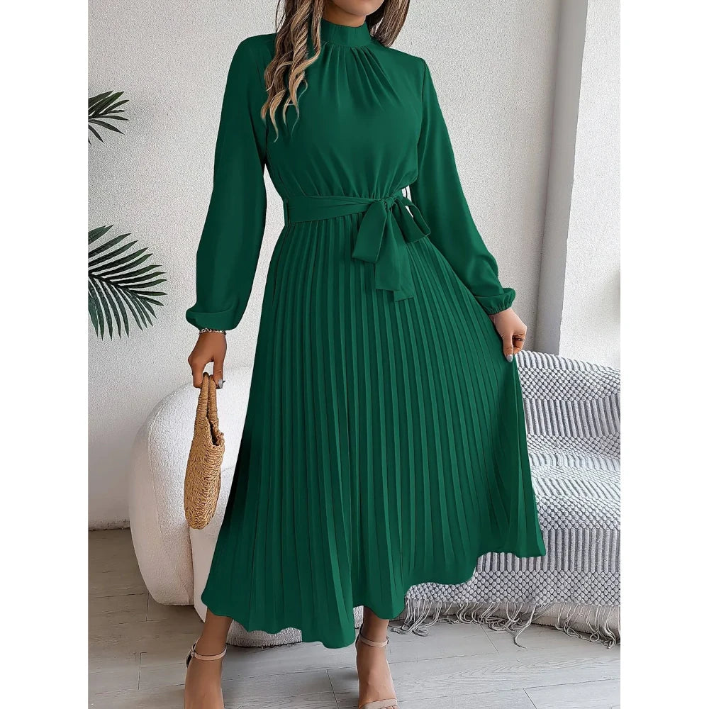 Cheryl - Occasional Maxi Dress Dark Green