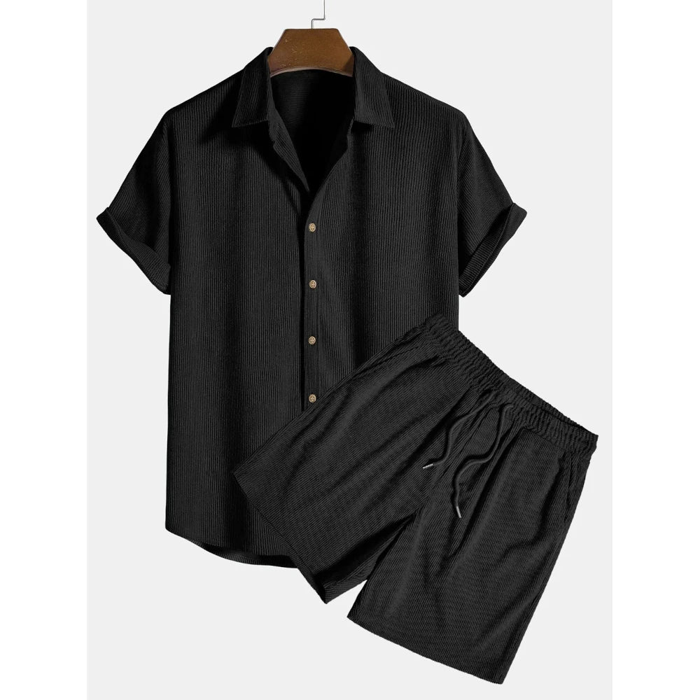Frank - Relaxed and Stylish Outfit Set- Black