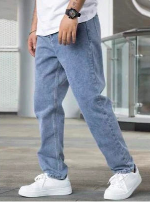 Henry - Straight Leg Jeans for Men - Blue