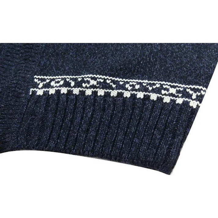 Joseph - Casual winter Cardigan for Men-Blue