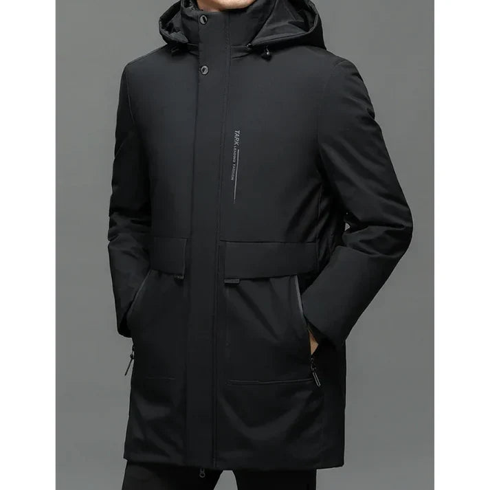 Reginald - Warm Parka Jacket Black