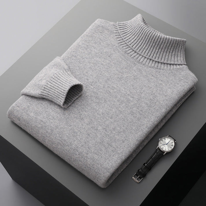 Roman - Soft Touch Turtleneck-Gray