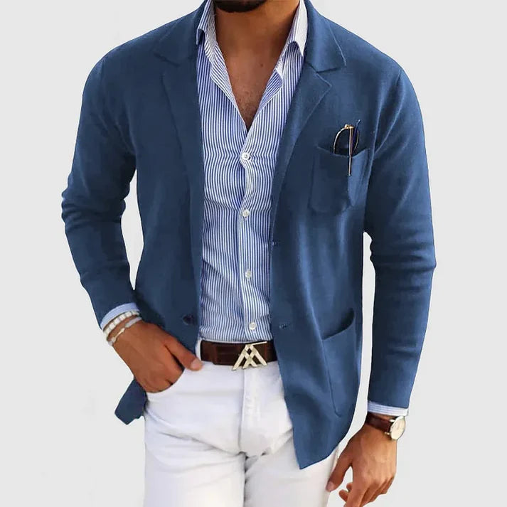 Zachary - Class Look Blazer-Blue