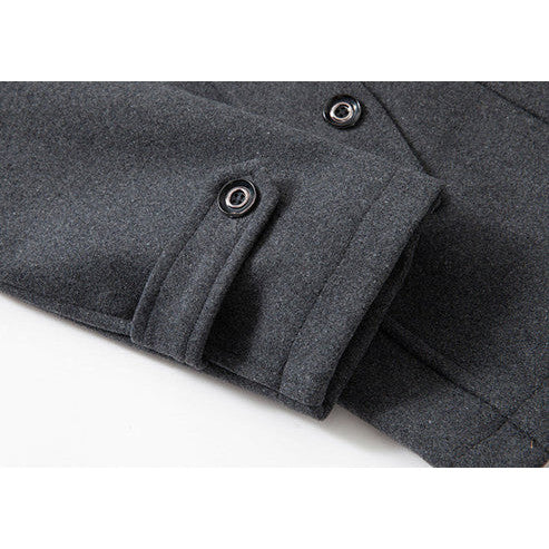 Aaron - Soft Lining Winter Coat-Gray