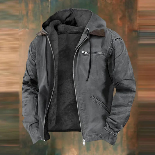 Clyde - Classic Hood Jacket Gray