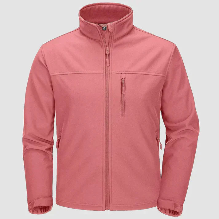 Edgar - Full Zippered Jacket-Pink