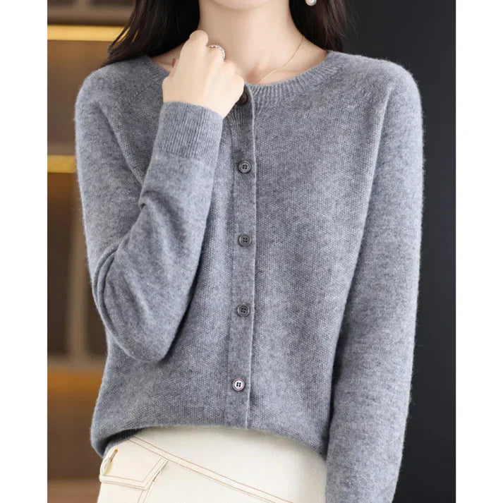 Elizabeth - Soft and Warm Sweater Gray