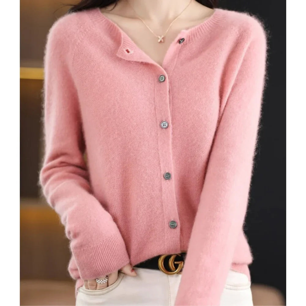 Elizabeth - Soft and Warm Sweater Light Pink