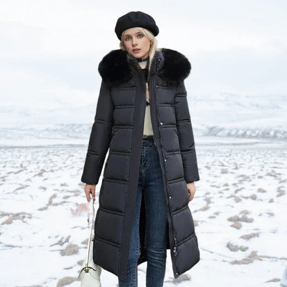 Esther - Windproof Winter Coat-Black