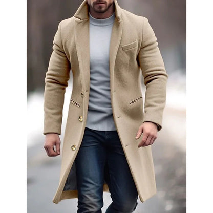 Ethan - Warm Winter Coat-Light Brown