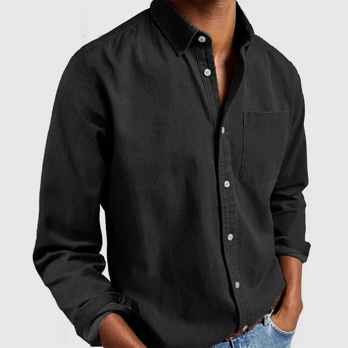 Jeremy - Timeless Look Shirt Black