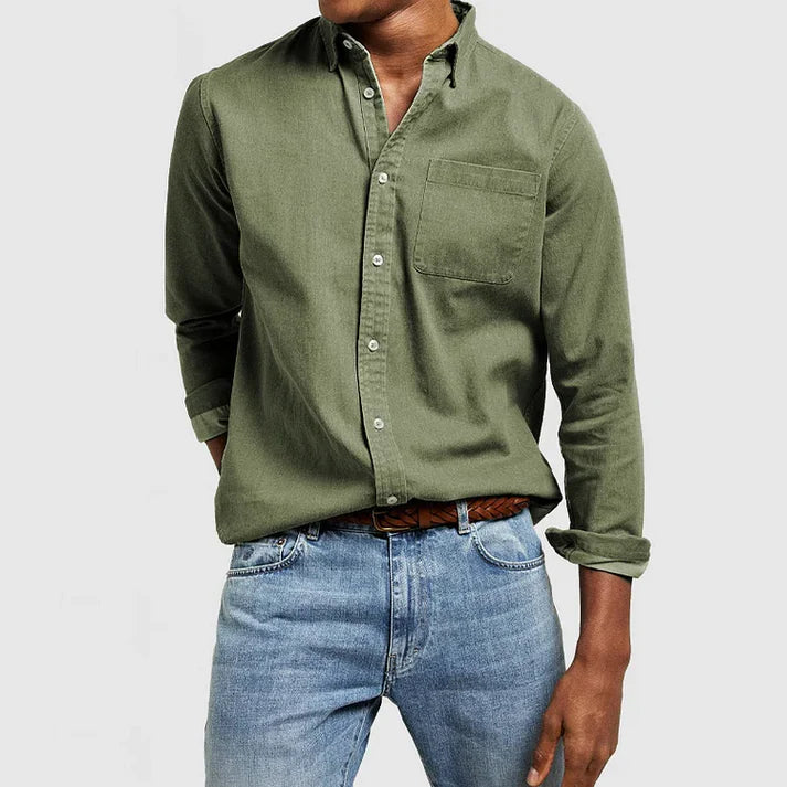 Jeremy - Timeless Look Shirt Green