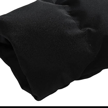 Nancy - Winter Solid Puffer Jacket - Black