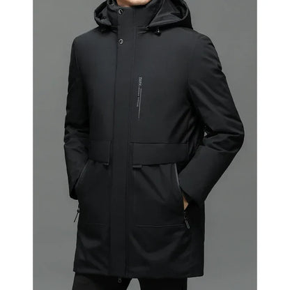 Reginald - Warm Parka Jacket Black