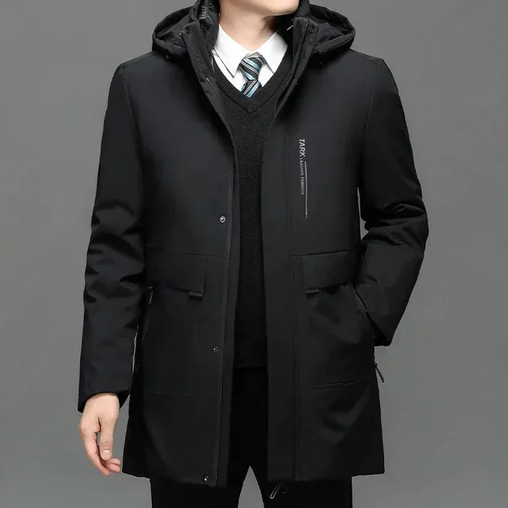 Reginald - Warm Parka Jacket Black