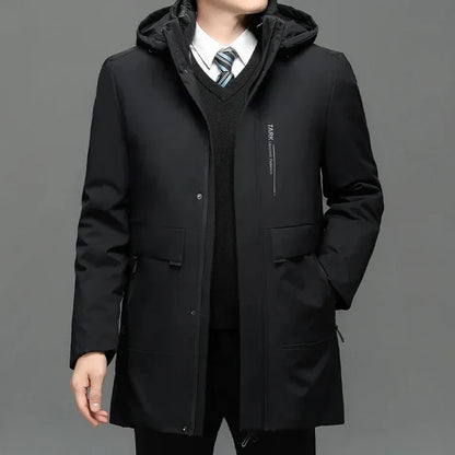 Reginald - Warm Parka Jacket Black