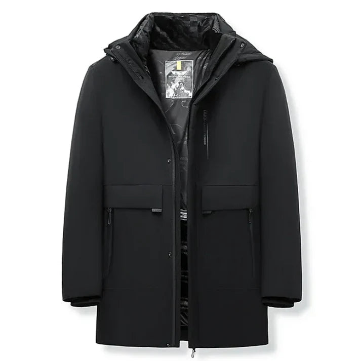 Reginald - Warm Parka Jacket Black