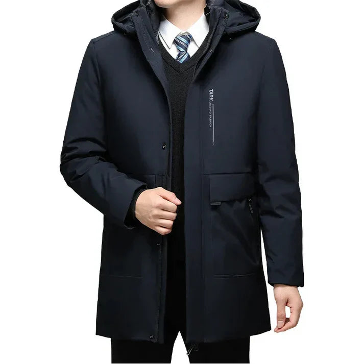 Reginald - Warm Parka Jacket Dark Blue