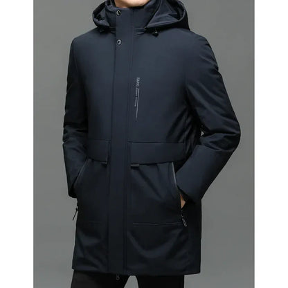 Reginald - Warm Parka Jacket Dark Blue