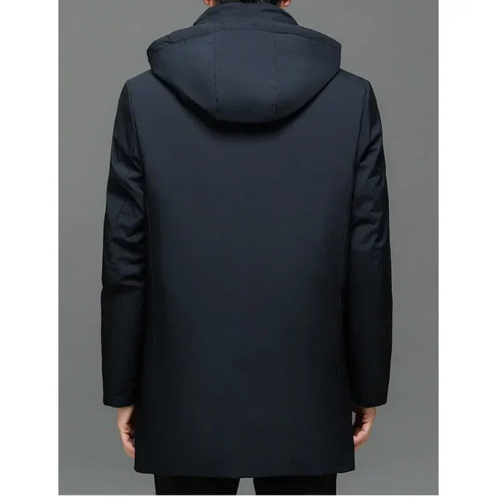 Reginald - Warm Parka Jacket Dark Blue