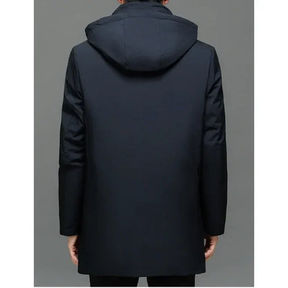 Reginald - Warm Parka Jacket Dark Blue