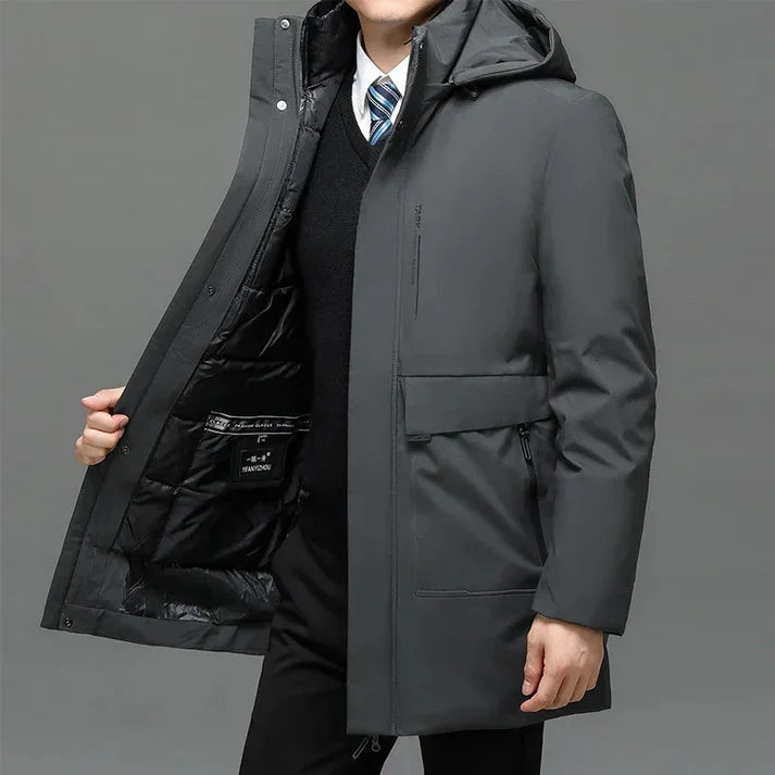 Reginald - Warm Parka Jacket Gray
