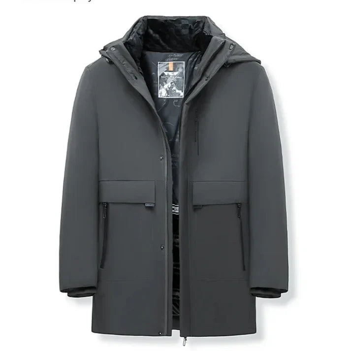 Reginald - Warm Parka Jacket Gray