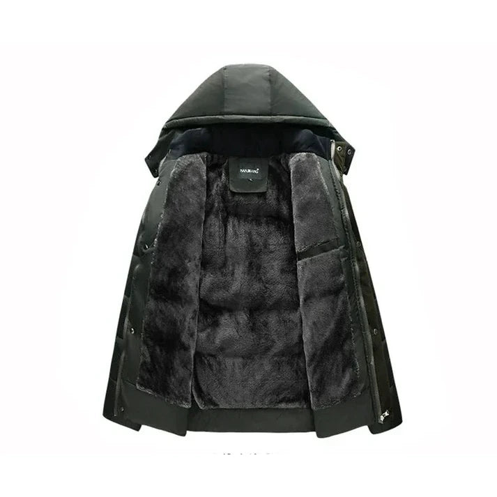 Richard - Stylish Winter Jacket with Hood-Green
