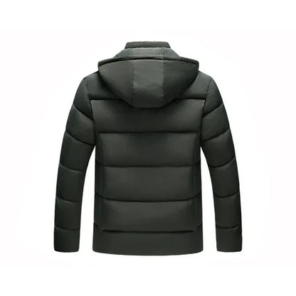 Richard - Stylish Winter Jacket with Hood-Green