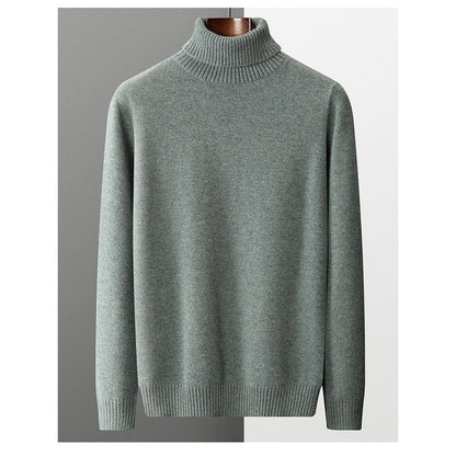 Roman - Soft Touch Turtleneck-Green