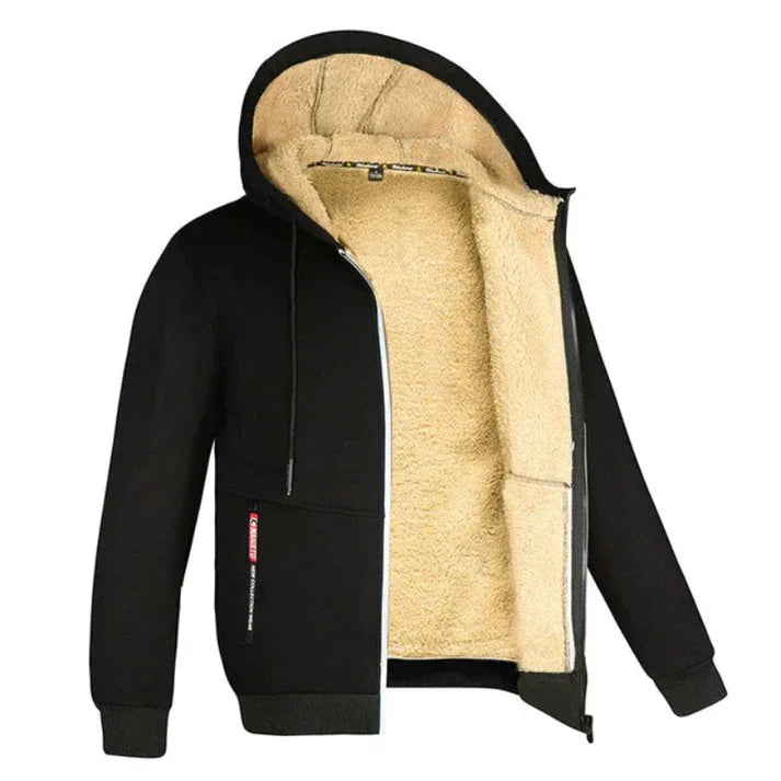 Scott - Warm Wool Lining Jacket-Black