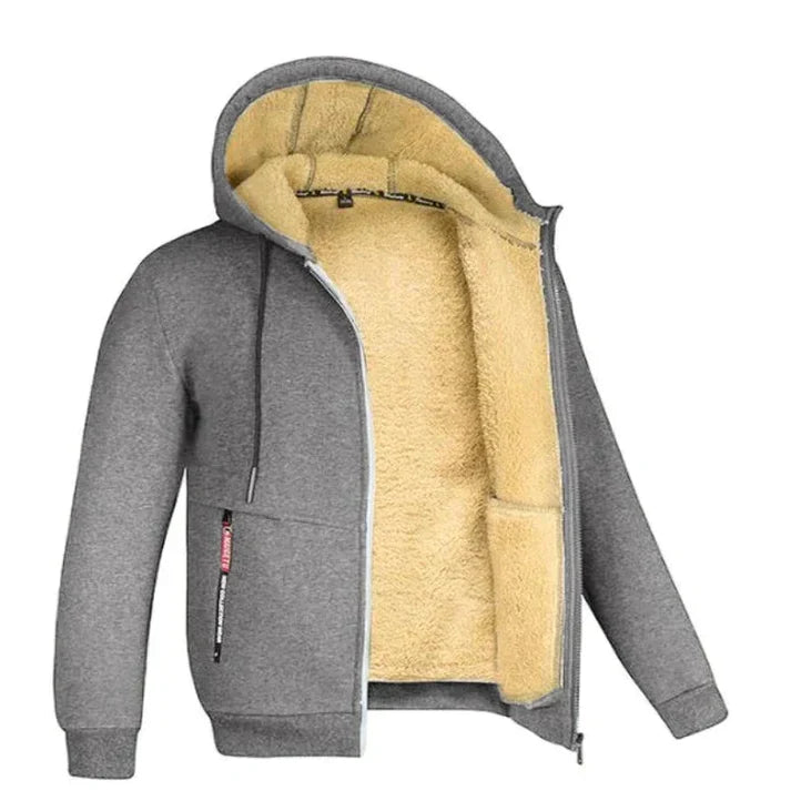 Scott - Warm Wool Lining Jacket-Gray
