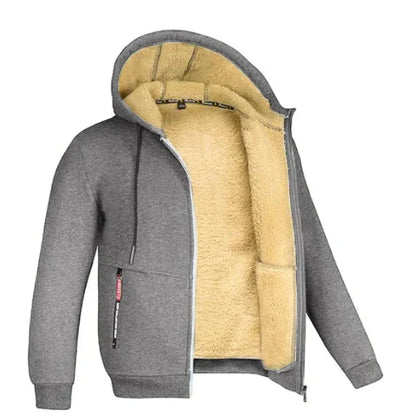 Scott - Warm Wool Lining Jacket-Gray