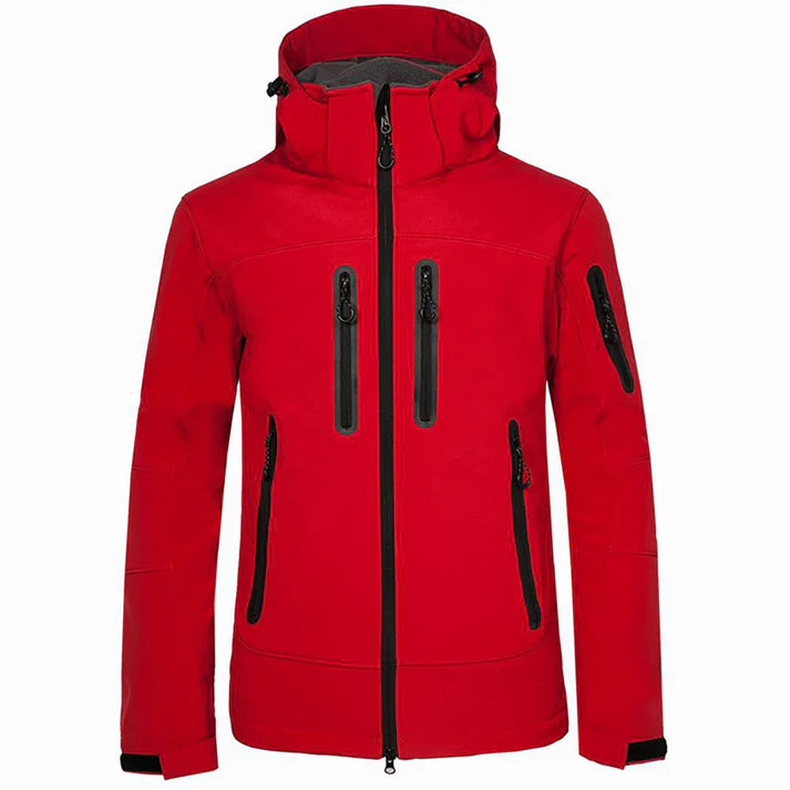 Spencer - Stylish Snow Jacket-Red