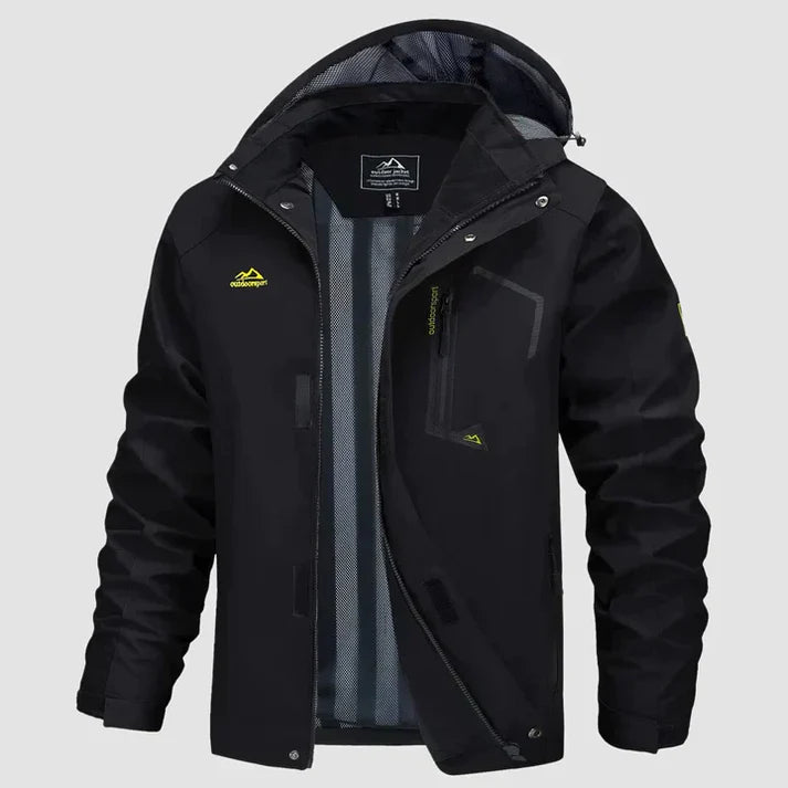 Tim - Warm Winter Coat-Black