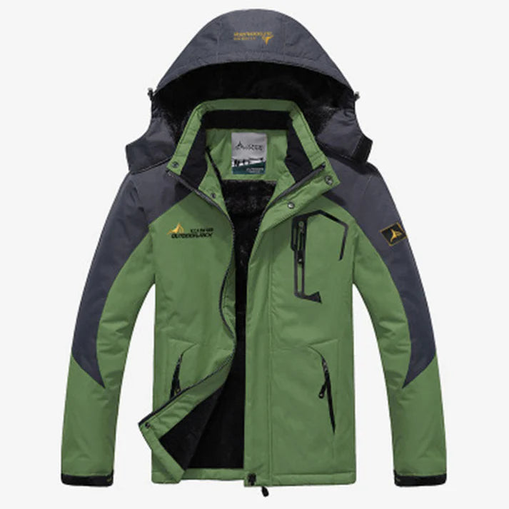 Tim - Warm Winter Coat-Green