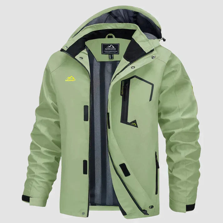 Tim - Warm Winter Coat-Light Green