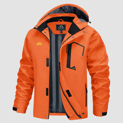 Tim - Warm Winter Coat-Orange