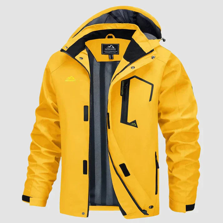 Tim - Warm Winter Coat-Yellow
