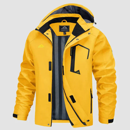 Tim - Warm Winter Coat-Yellow