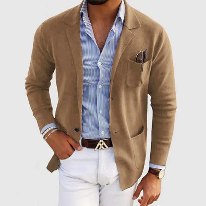 Zachary - Class Look Blazer-Beige